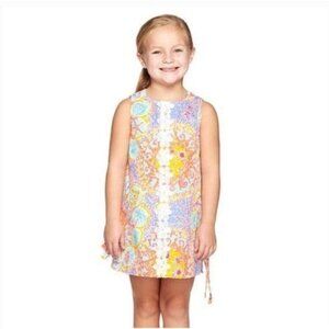 Lilly Pulitzer Classic Shift Dress A Story Written in the Sun Toddler Girls Size